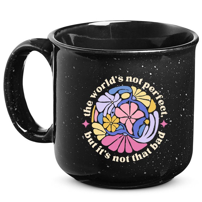 Alec If We Have Eachother Floral Art Benjamin 15oz Campfire Ceramic Mug