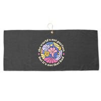 Alec If We Have Eachother Floral Art Benjamin Large Microfiber Waffle Golf Towel