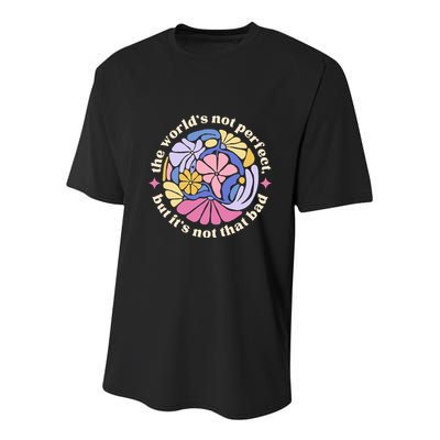Alec If We Have Eachother Floral Art Benjamin Youth Performance Sprint T-Shirt