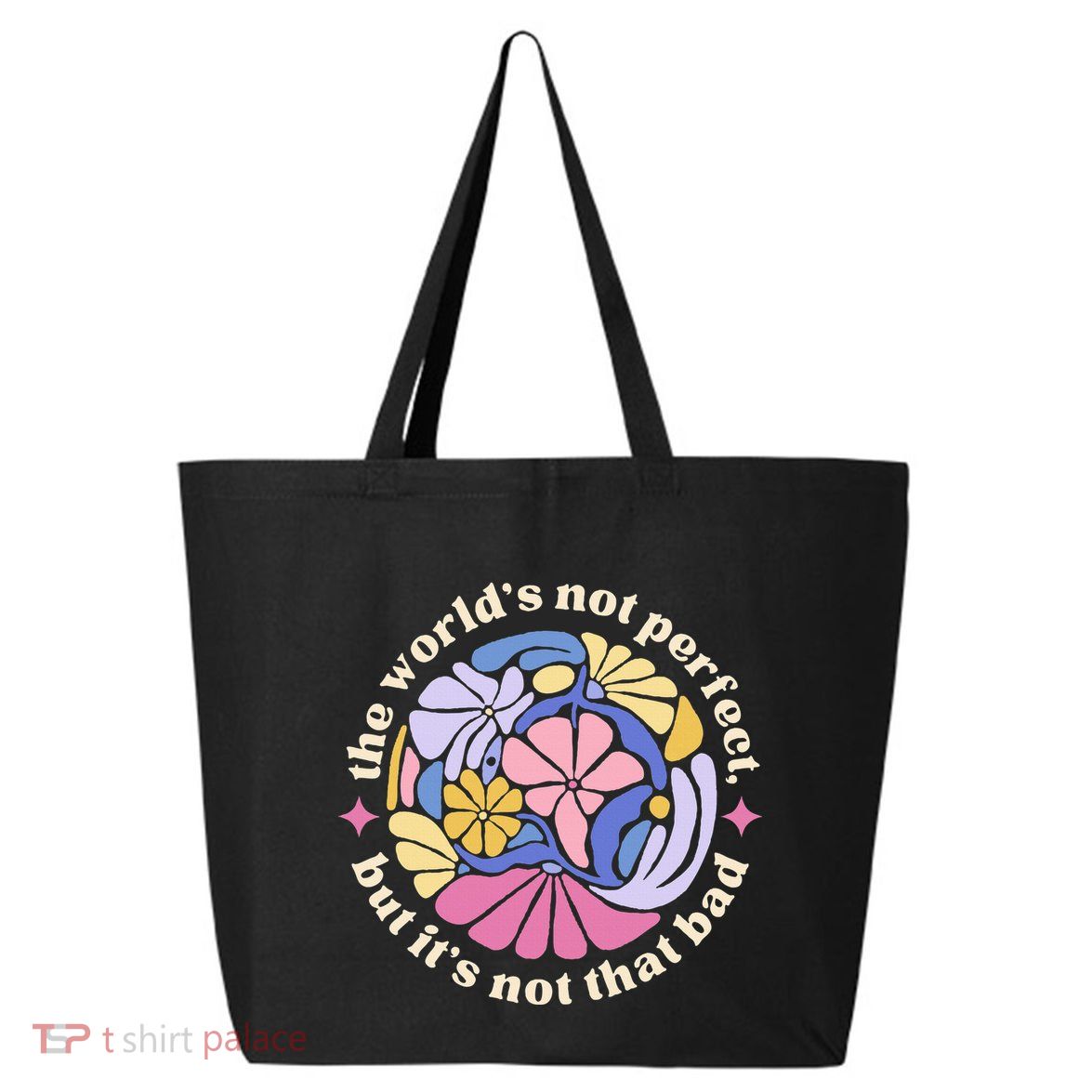 Alec If We Have Eachother Floral Art Benjamin 25L Jumbo Tote