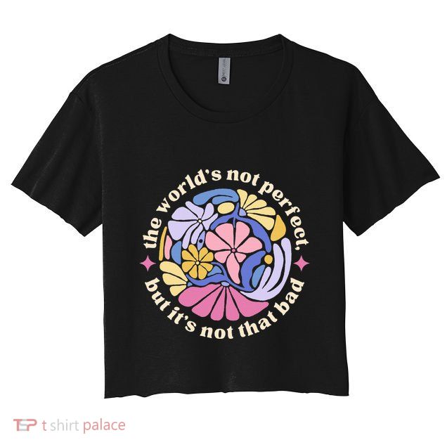Alec If We Have Eachother Floral Art Benjamin Crop Top