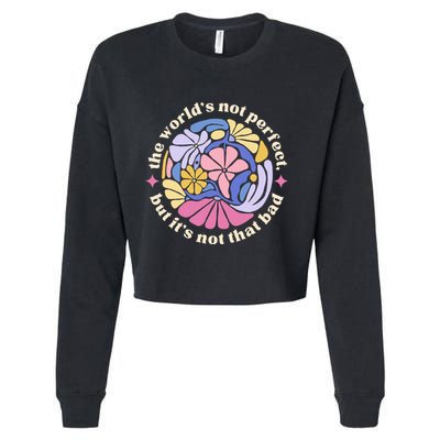 Alec If We Have Eachother Floral Art Benjamin Cropped Pullover Crew