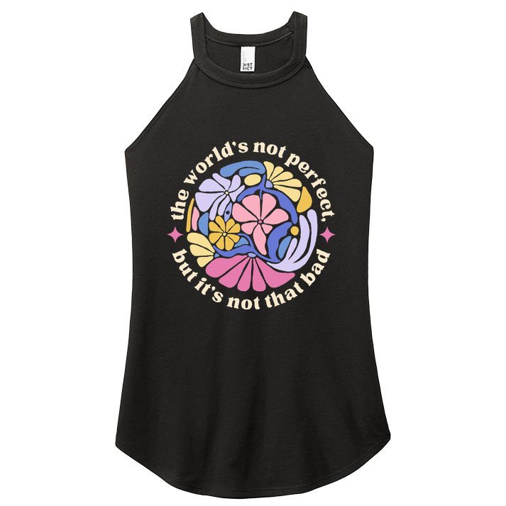 Alec If We Have Eachother Floral Art Benjamin Women's Perfect Tri Rocker Tank