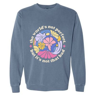 Alec If We Have Eachother Floral Art Benjamin Garment-Dyed Sweatshirt