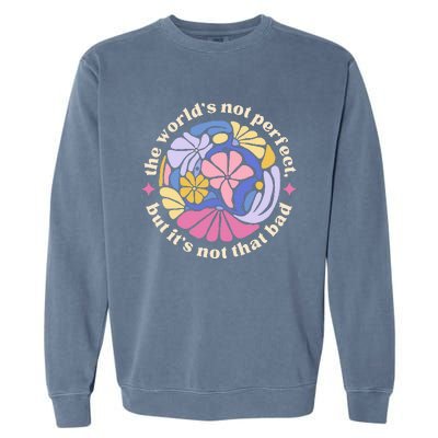 Alec If We Have Eachother Floral Art Benjamin Garment-Dyed Sweatshirt