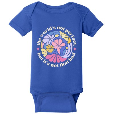 Alec If We Have Eachother Floral Art Benjamin Baby Bodysuit