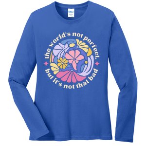 Alec If We Have Eachother Floral Art Benjamin Ladies Long Sleeve Shirt