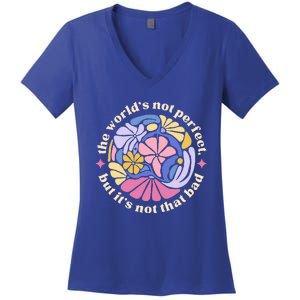 Alec If We Have Eachother Floral Art Benjamin Women's V-Neck T-Shirt