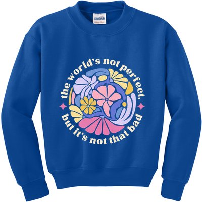 Alec If We Have Eachother Floral Art Benjamin Kids Sweatshirt