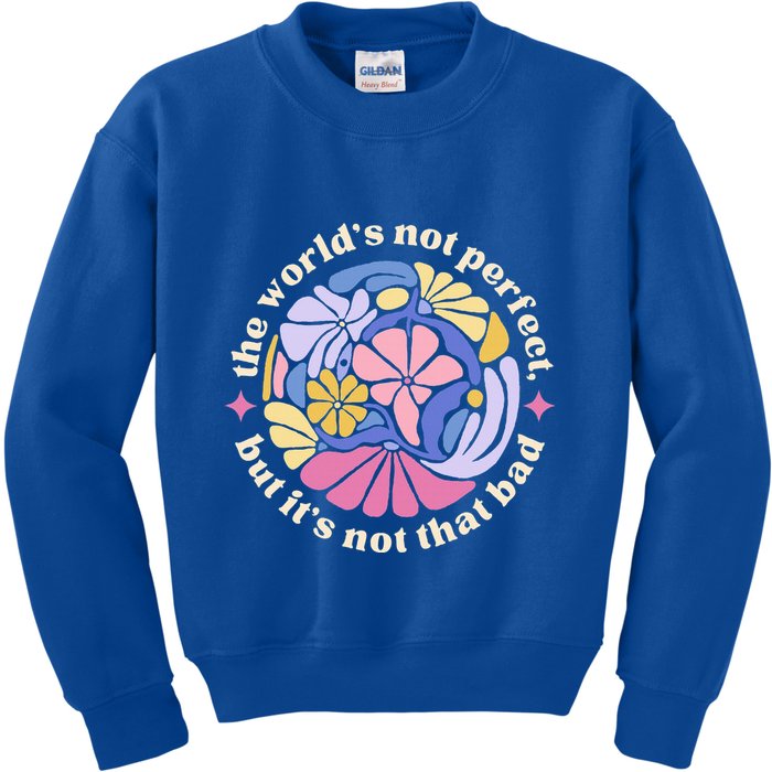 Alec If We Have Eachother Floral Art Benjamin Kids Sweatshirt