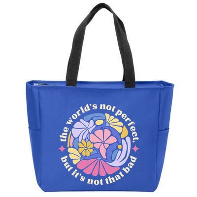 Alec If We Have Eachother Floral Art Benjamin Zip Tote Bag