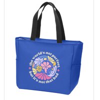 Alec If We Have Eachother Floral Art Benjamin Zip Tote Bag