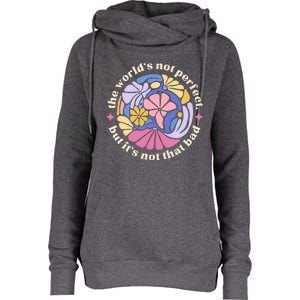 Alec If We Have Eachother Floral Art Benjamin Womens Funnel Neck Pullover Hood