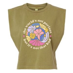 Alec If We Have Eachother Floral Art Benjamin Garment-Dyed Women's Muscle Tee