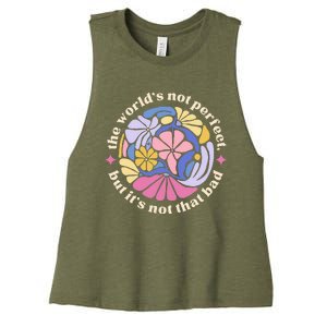 Alec If We Have Eachother Floral Art Benjamin Women's Racerback Cropped Tank