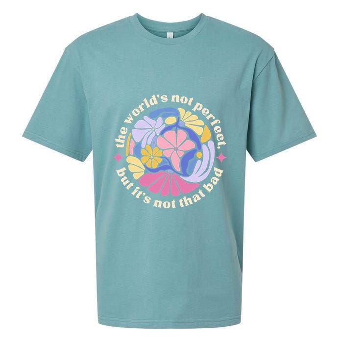 Alec If We Have Eachother Floral Art Benjamin Sueded Cloud Jersey T-Shirt