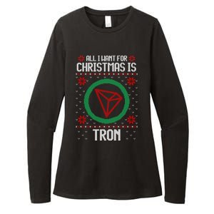 All I Want For Christmas Is Tron And Gift Womens CVC Long Sleeve Shirt