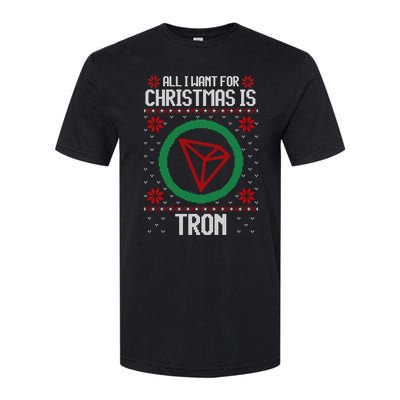 All I Want For Christmas Is Tron And Gift Softstyle® CVC T-Shirt