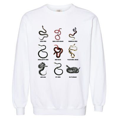 All I Want Is To Cuddle All Of The Reptiles Lover Garment-Dyed Sweatshirt