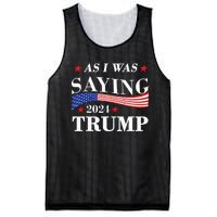 As I Was Saying Trump 2024 President Election Trump Vance Mesh Reversible Basketball Jersey Tank