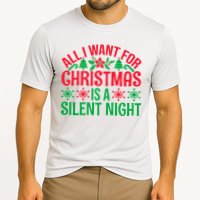 All I Want For Christmas Is A Silent Night Performance Shirt