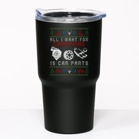 All I Want For Christmas Is More Car Parts Ugly Christmas Tumbler
