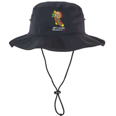 All I Want For Christmas Is Me Legacy Cool Fit Booney Bucket Hat