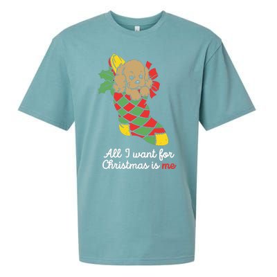 All I Want For Christmas Is Me Sueded Cloud Jersey T-Shirt