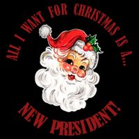 All I Want For Christmas Is A New President Funny Word Play Mug