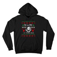 All I Want For Christmas Is Trump Back And New President Hoodie