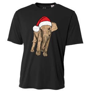 All I Want For Christmas Is An Elephant Ugly Xmas Sweater Cooling Performance Crew T-Shirt