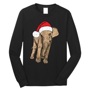 All I Want For Christmas Is An Elephant Ugly Xmas Sweater Long Sleeve Shirt