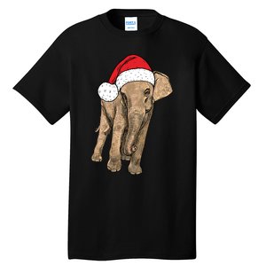 All I Want For Christmas Is An Elephant Ugly Xmas Sweater Tall T-Shirt