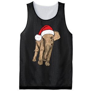 All I Want For Christmas Is An Elephant Ugly Xmas Sweater Mesh Reversible Basketball Jersey Tank