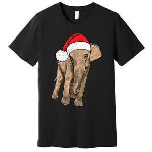 All I Want For Christmas Is An Elephant Ugly Xmas Sweater Premium T-Shirt