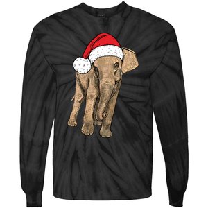 All I Want For Christmas Is An Elephant Ugly Xmas Sweater Tie-Dye Long Sleeve Shirt