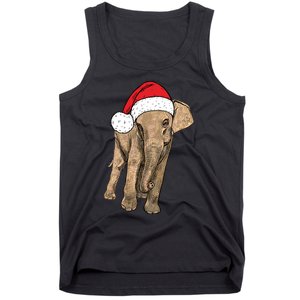 All I Want For Christmas Is An Elephant Ugly Xmas Sweater Tank Top