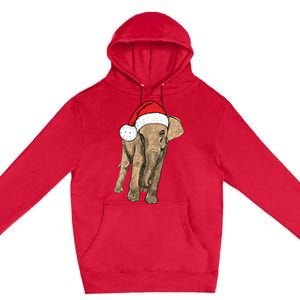 All I Want For Christmas Is An Elephant Ugly Xmas Sweater Premium Pullover Hoodie