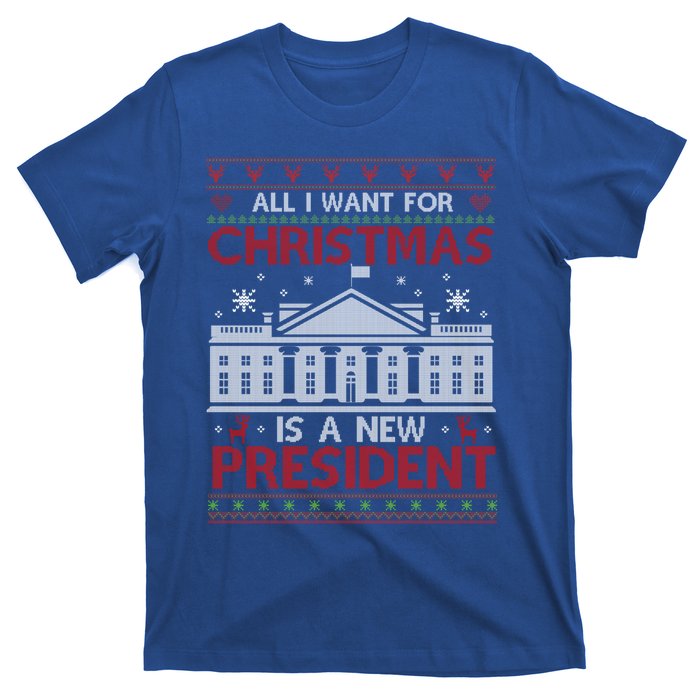 All I Want For Christmas Is A New President Xmas Cute Gift T-Shirt