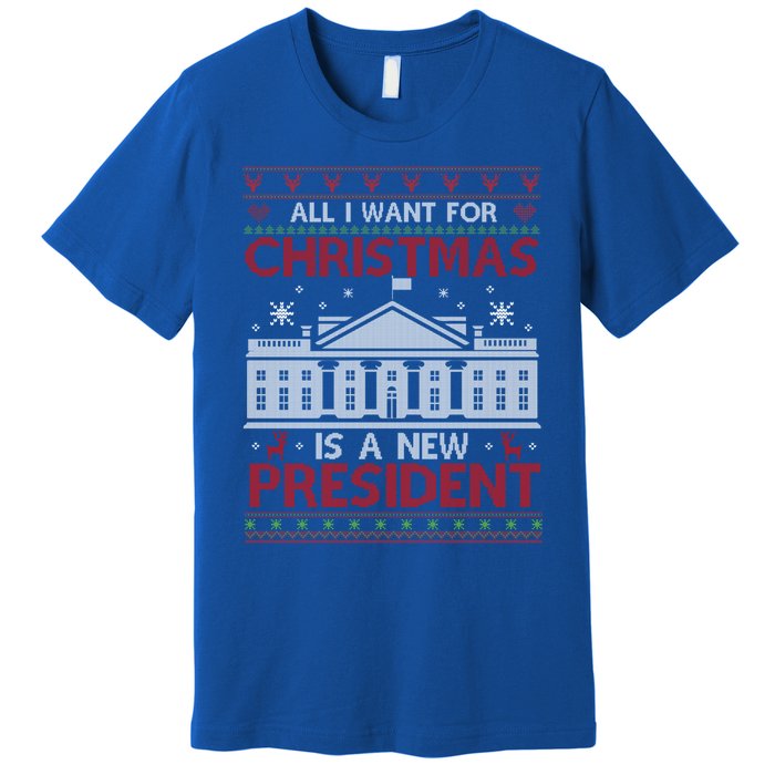 All I Want For Christmas Is A New President Xmas Cute Gift Premium T-Shirt