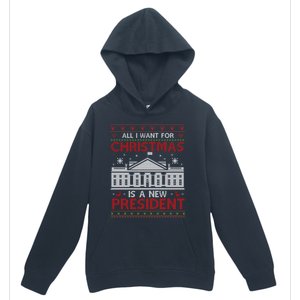 All I Want For Christmas Is A New President Xmas Cute Gift Urban Pullover Hoodie