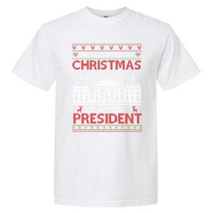 All I Want For Christmas Is A New President Xmas Cute Gift Garment-Dyed Heavyweight T-Shirt