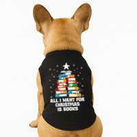 All I Want For Christmas Is Books Xmas Book Reader Reading Gift Doggie Tank