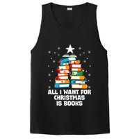 All I Want For Christmas Is Books Xmas Book Reader Reading Gift PosiCharge Competitor Tank