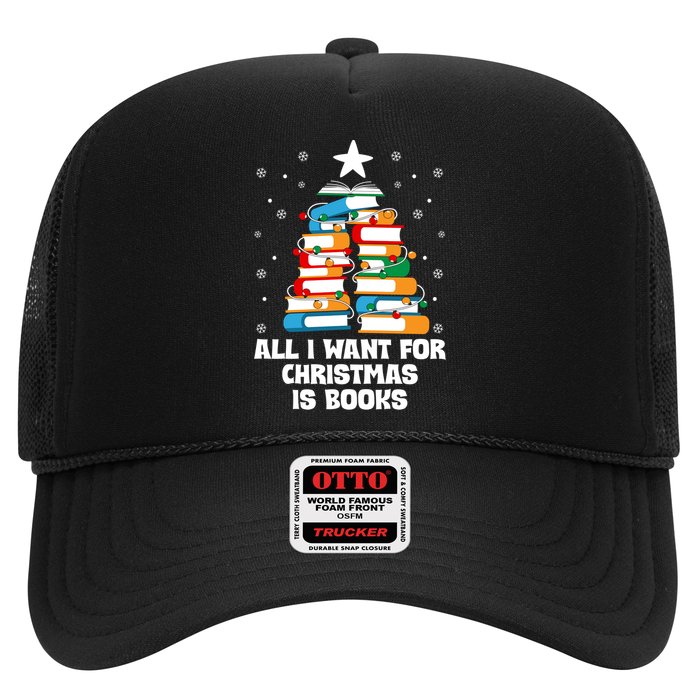 All I Want For Christmas Is Books Xmas Book Reader Reading Gift Hat