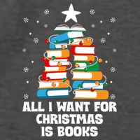 All I Want For Christmas Is Books Xmas Book Reader Reading Gift Vector Backpack