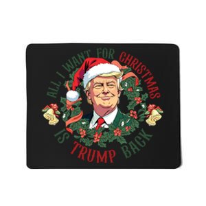 All I Want For Christmas Is Trump Back Christmas Trump Mousepad