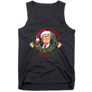 All I Want For Christmas Is Trump Back Christmas Trump Tank Top