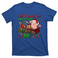 All I Want For Christmas Is A Pig Merry Christmas Pajamas Gift T-Shirt