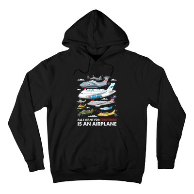 All I Want For Christmas Is An Airplane Merry Christmas Hoodie